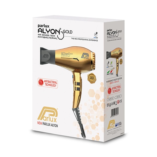 Parlux Фен Alyon Air Ioinizer Tech, 2250 Вт, золотой купить