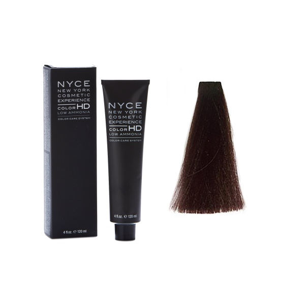 Nyce Гель-краска с низким содержанием аммиака Color HD Low Ammonia Color Care System, 4.0, 120 мл купить