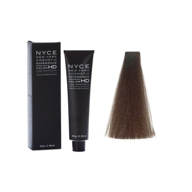 Nyce Гель-краска с низким содержанием аммиака Color HD Low Ammonia Color Care System, 6.11, 120 мл купить