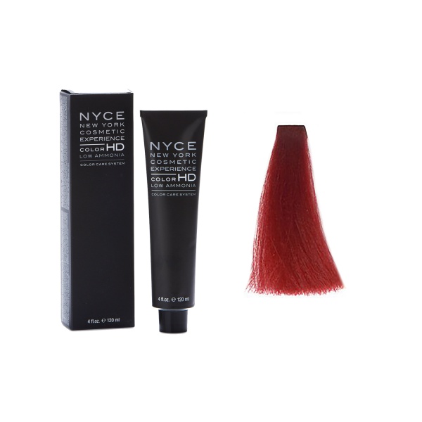 Nyce Гель-краска с низким содержанием аммиака Color HD Low Ammonia Color Care System, Red, 120 мл купить