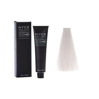 Nyce Гель-краска с низким содержанием аммиака Color HD Low Ammonia Color Care System, White, 120 мл купить