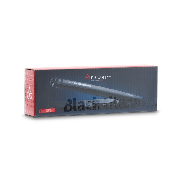 Dewal Pro Щипцы-выпрямители Black Titanium, 25 х 90 мм, 105 Вт купить