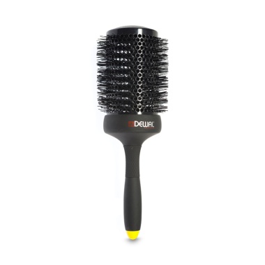 Dewal Pro Термобрашинг керамическая с нейлоновой щетиной Banana Black, d 65 х 85 мм купить