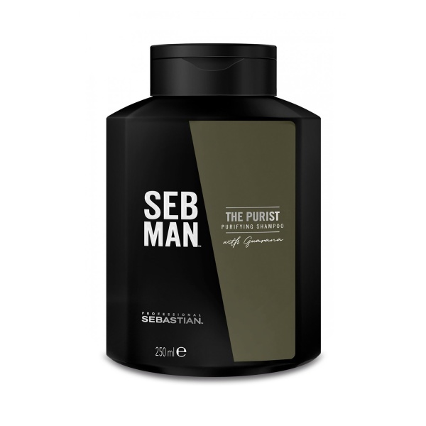 Sebastian Professional Очищающий шампунь для волос Seb Man The Purist, 250 мл купить