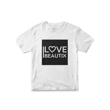Beautix Фирменная футболка I love, белая купить