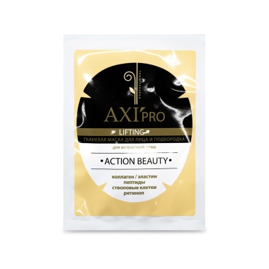 Axione Laboratory Тканевая маска для возрастной кожи Action Beauty, 10 шт купить