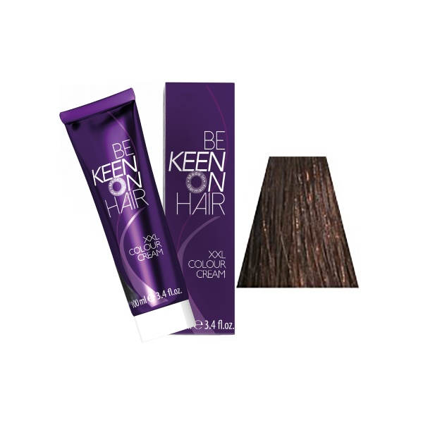 Keen Крем-краска для волос Colour Cream, 5.3 Светло-коричневый золотистый Hellbraun Gold, 100 мл купить