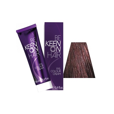 Keen Крем-краска для волос Colour Cream, 6.6 Баклажан Aubergine, 100 мл купить