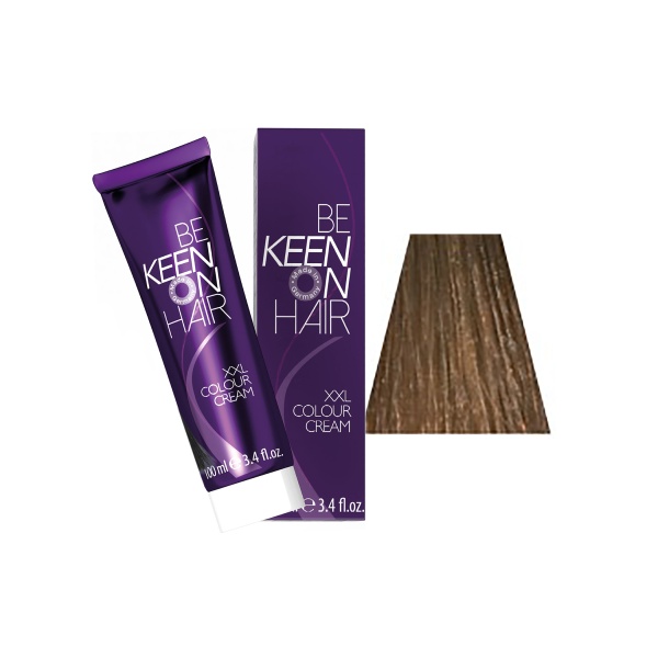 Keen Крем-краска для волос Colour Cream, 7.0 Натуральный блондин Mittelbond, 100 мл купить