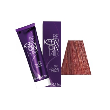 Keen Крем-краска для волос Colour Cream, 7.45 Натуральный медно-красный блондин Mittelblond Kupfer-Rot, 100 мл купить