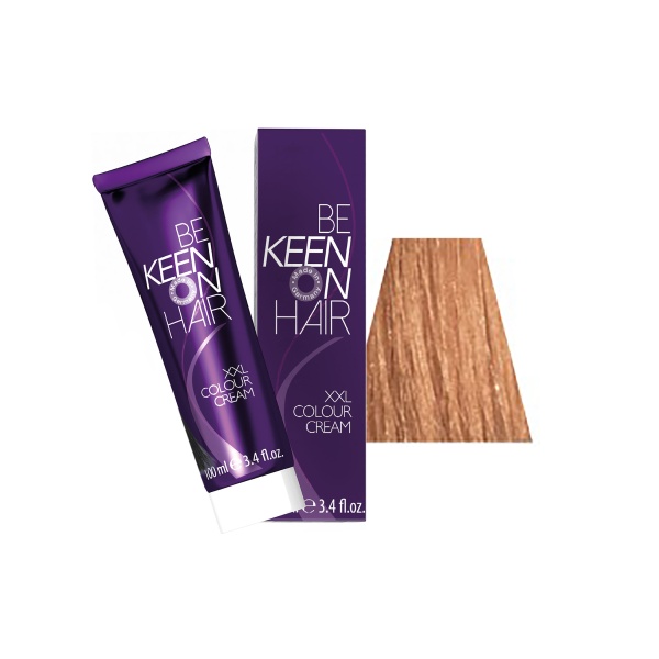 Keen Крем-краска для волос Colour Cream, 8.34 Золотисто-медный блондин Blond Gold-Kupfer, 100 мл купить