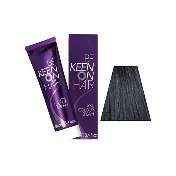 Keen Крем-краска для волос Colour Cream, DGY Темно-серый Dunkelgrau, 100 мл купить