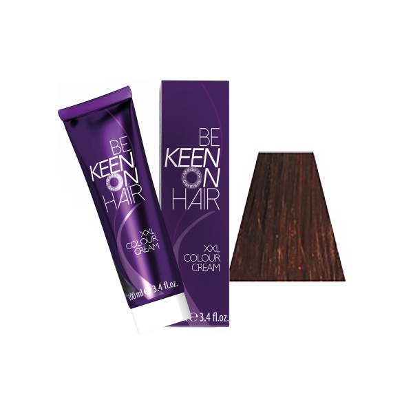 Keen Крем-краска для волос Colour Cream, 5.43 Светло-коричневый медно-золотистый Hellbraun Kupfer-Gold, 100 мл купить