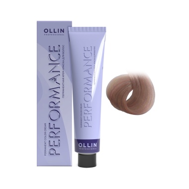 Ollin Professional Перманентная крем-краска с комплексом Performance, 8/25 светло-русый фиолетово-махагоновый, 60 мл купить