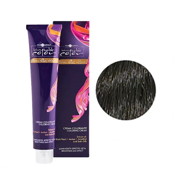 Hair Company Professional Крем-краска Inimitable Color Coloring Cream, 6.1 Темно-русый пепельный, 100 мл купить