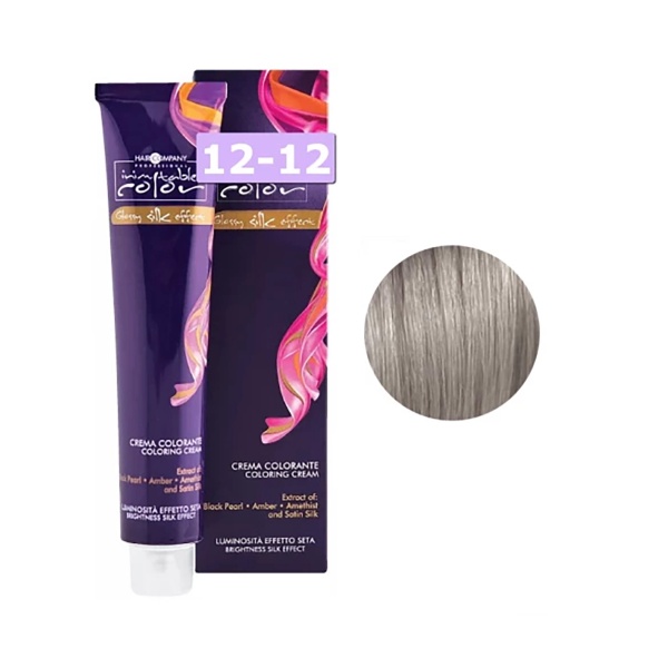 Hair Company Professional Крем-краска Inimitable Color Coloring Cream, 12.12 Супер-блондин пепельно-фиолетовый, 100 мл купить