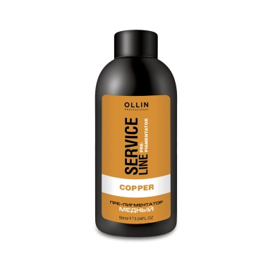 Ollin Professional Флюид-препигментатор Service Line Fluid-Pre-Color, Copper медный, 90 мл купить