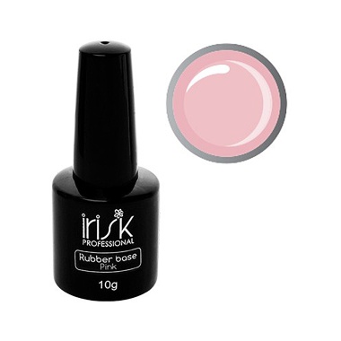 Irisk Professional База каучуковая камуфлирующая Rubber Base, Pink, 10 мл купить