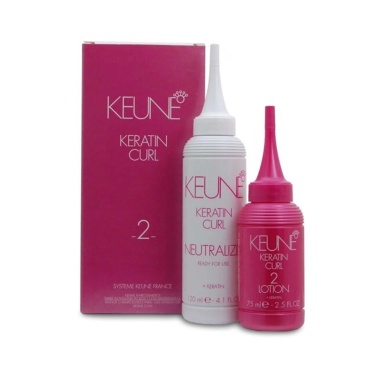 Keune Набор Кератиновый локон Keratin Curl Lotion, №2 для поврежденных, 75 + 120 мл купить