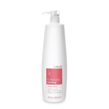 Lakme Шампунь против перхоти для жирных волос K.Therapy Peeling Oily Hair, 1000 мл купить