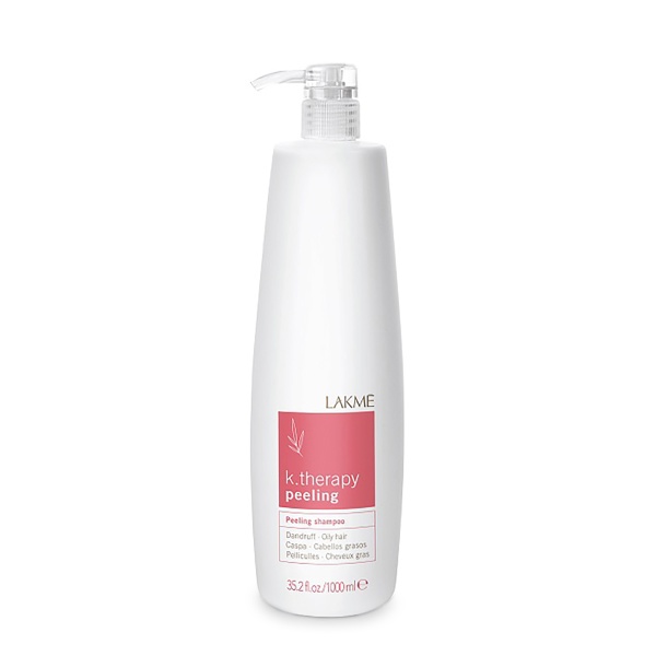 Lakme Шампунь против перхоти для жирных волос K.Therapy Peeling Oily Hair, 1000 мл купить