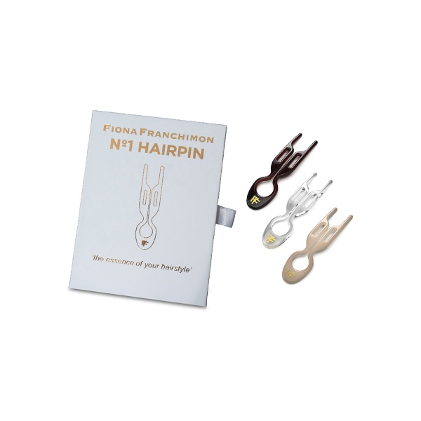 Fiona Franсhimon Шпильки No1 Hairpin, коричневые, прозрачные, бежевые, 3 шт купить