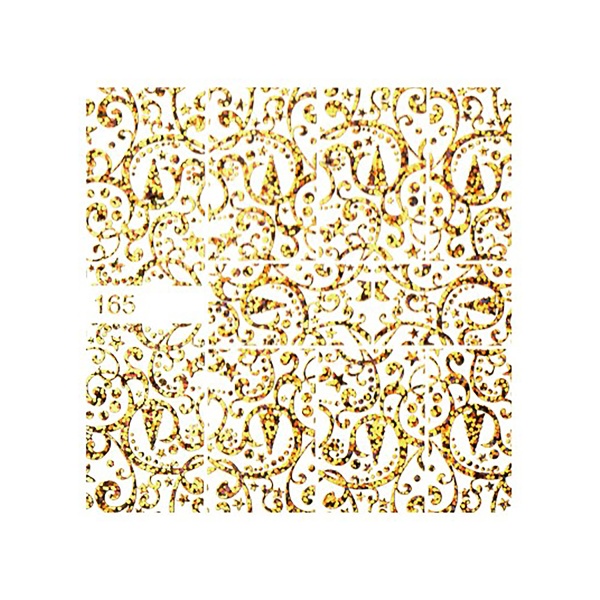 Irisk Professional Слайдер-дизайн новогодний, №012 F165 золото голография купить