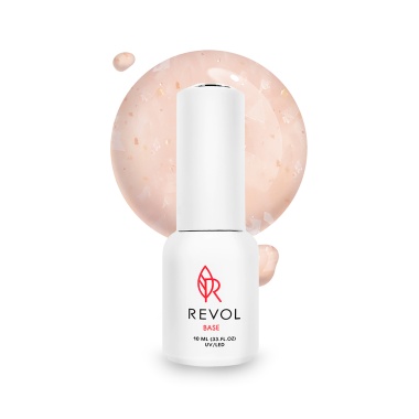 Revol Цветная база для ногтей Rubber Base Milkshake, №2 Caramel Delight, 10 мл купить