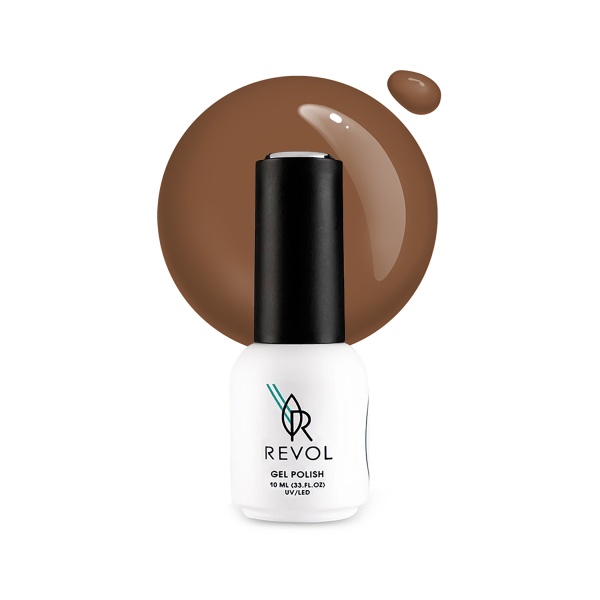 Revol Гель-лак для ногтей Coffee Soul, №5 Spicy Cinnamon, 10 мл купить