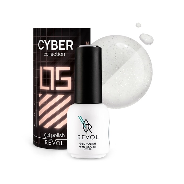 Revol Гель-лак для ногтей Cyber, №5 Bug, 10 мл купить