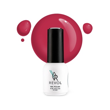 Revol Гель-лак для ногтей Fashion Week Colors, №1 Viva Magenta, 10 мл купить