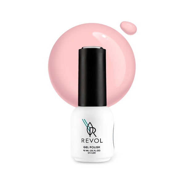 Revol Гель-лак для ногтей Fashion Week Colors, №12 Crystal Rose, 10 мл купить