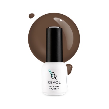 Revol Гель-лак для ногтей Fashion Week Colors, №20 Mocha Mousse, 10 мл купить
