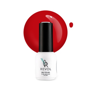 Revol Гель-лак для ногтей Fashion Week Colors, №22 Cherry Tomato, 10 мл купить