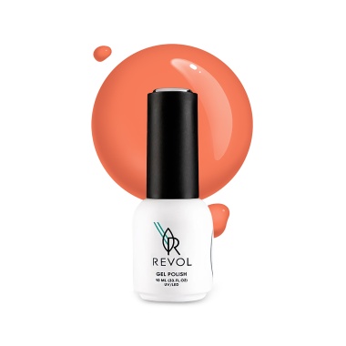 Revol Гель-лак для ногтей Fashion Week Colors, №4 Tangelo, 10 мл купить