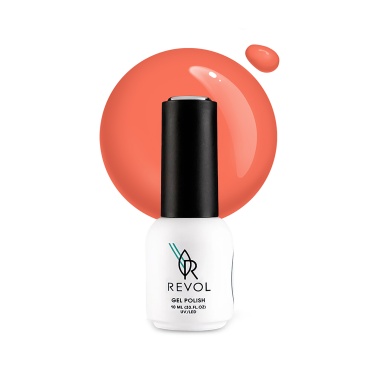 Revol Гель-лак для ногтей Fashion Week Colors, №5 Persimmon, 10 мл купить