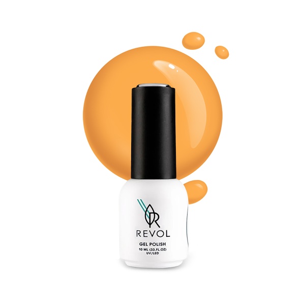 Revol Гель-лак для ногтей Fashion Week Colors, №6 Iced Mango, 10 мл купить