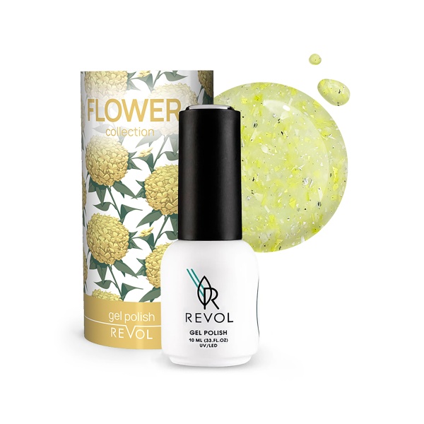 Revol Гель-лак для ногтей Flower, №5 Hydrangea, 10 мл купить