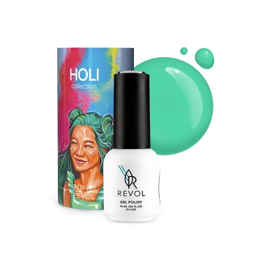 Revol Гель-лак для ногтей Holi, №7 Indian Ocean, 10 мл купить