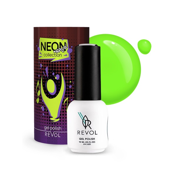 Revol Гель-лак для ногтей Neon Rave, №1 Dance On Air, 10 мл купить
