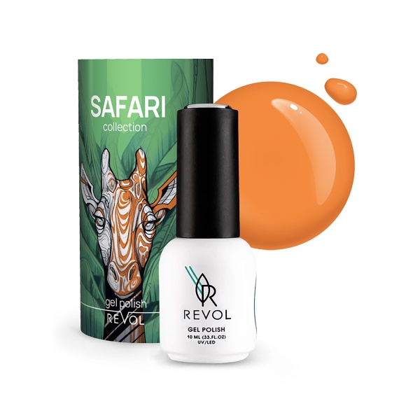Revol Гель-лак для ногтей Safari, №5 Giraffe, 10 мл купить