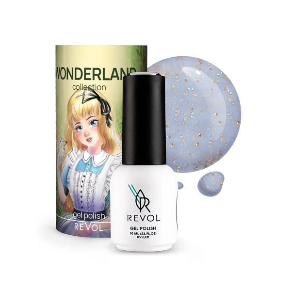 Revol Гель-лак для ногтей Wonderland, №4 Alice, 10 мл купить