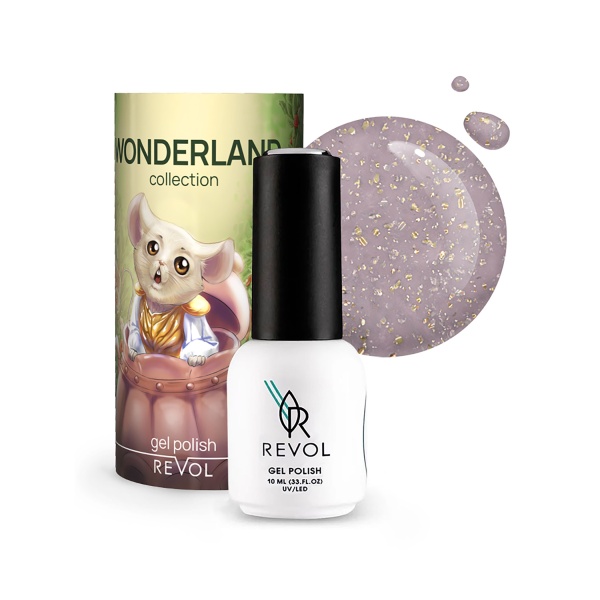 Revol Гель-лак для ногтей Wonderland, №5 Dormouse, 10 мл купить
