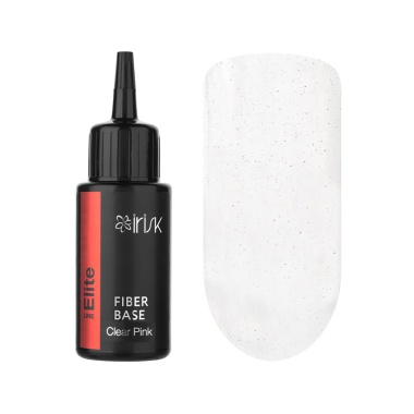 Irisk Professional База для гель-лака армирующая Elite Fiber Base, №01 Clear Pink, 50 мл купить