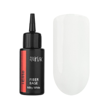 Irisk Professional База для гель-лака армирующая Elite Fiber Base, №02 Milky White, 50 мл купить