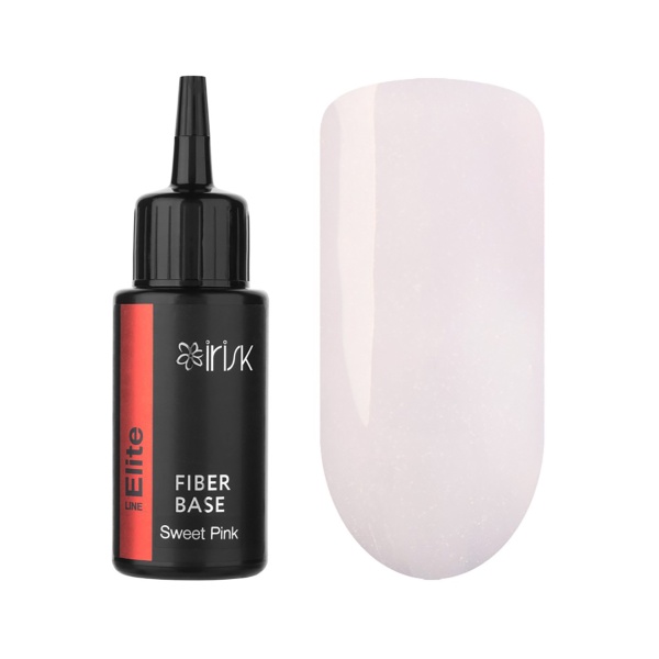 Irisk Professional База для гель-лака армирующая Elite Fiber Base, №03 Sweet Pink, 50 мл купить