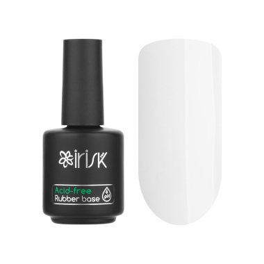 Irisk Professional База каучуковая бескислотная Acid-Free Rubber Base, №02 Milky White, 18 мл купить