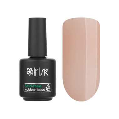 Irisk Professional База каучуковая бескислотная Acid-Free Rubber Base, №06 Soft Beige, 18 мл купить