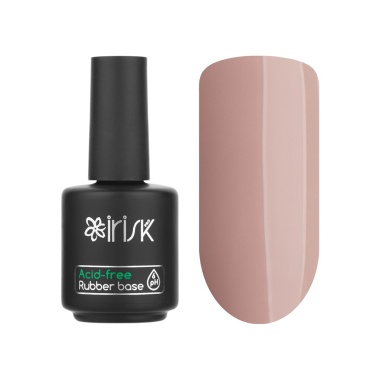 Irisk Professional База каучуковая бескислотная Acid-Free Rubber Base, №07 Natural Pink, 18 мл купить