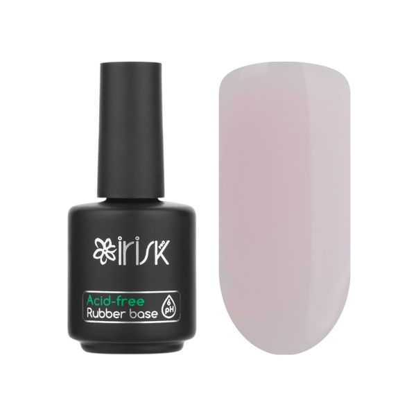 Irisk Professional База каучуковая бескислотная Acid-Free Rubber Base, №09 Light Pink, 10 мл купить